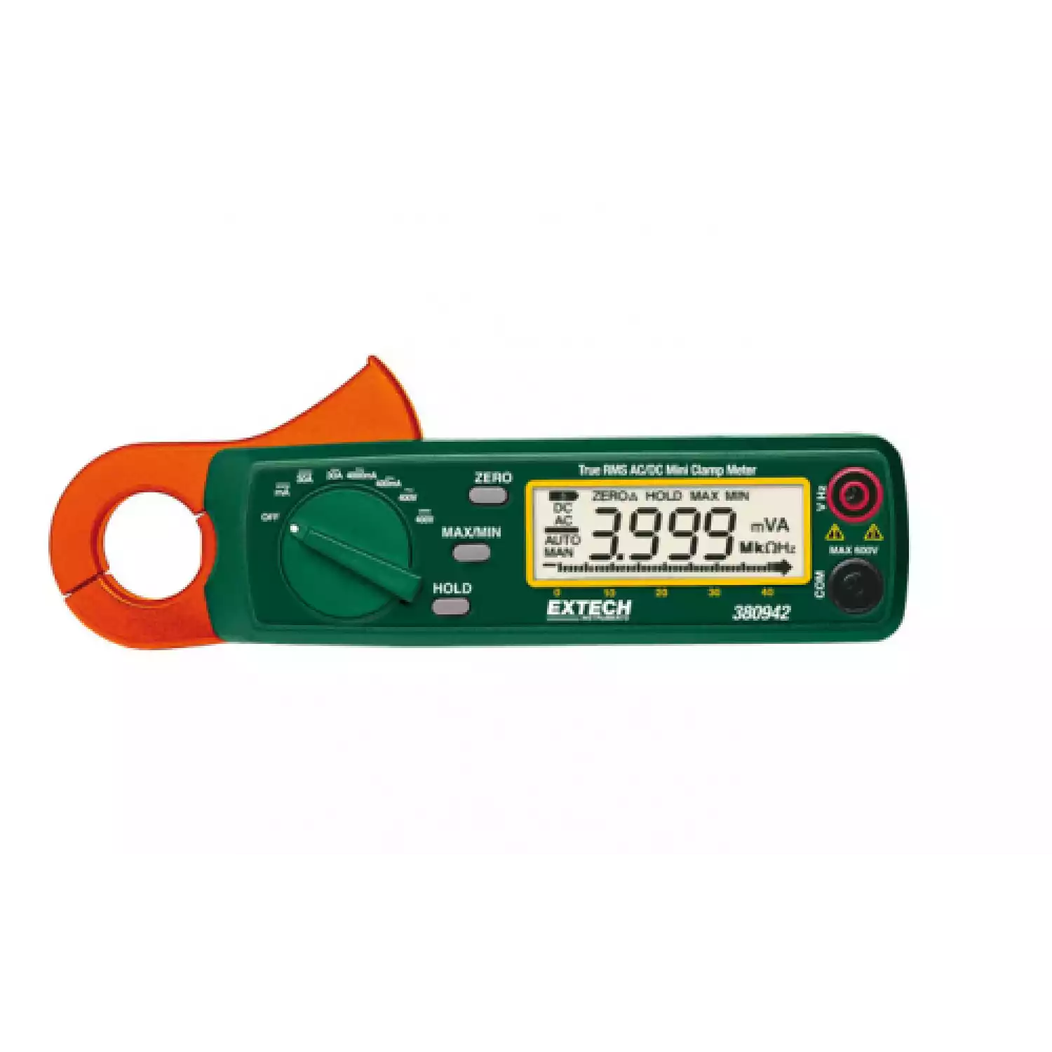 Токоизмерительные TRUE RMS мини клещи Extech 380942 на 30А - 1