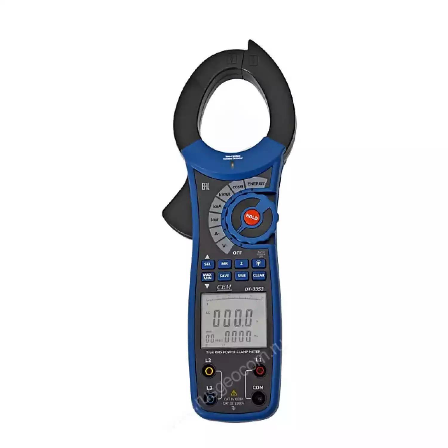 Электроизмерительные клещи, ваттметр DT-3353 - 1