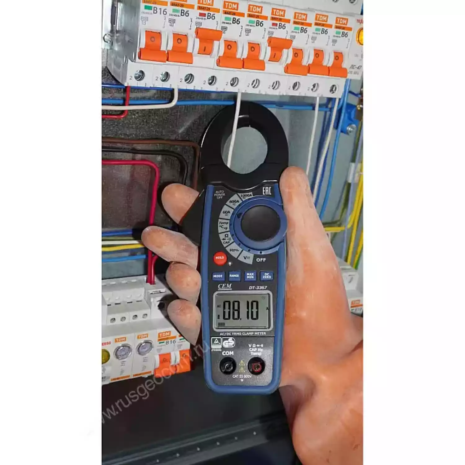 Электроизмерительные клещи TRUE RMS DT-3367 - 3