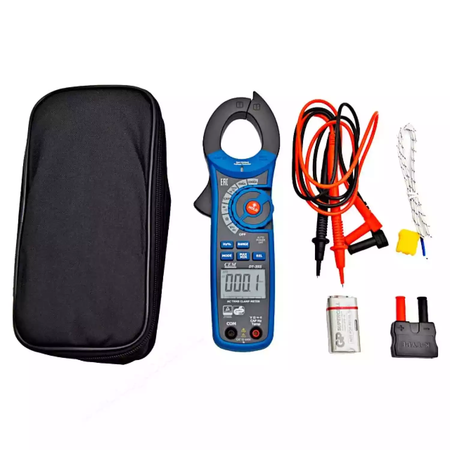 Электроизмерительные клещи TRUE RMS DT-355 - 4