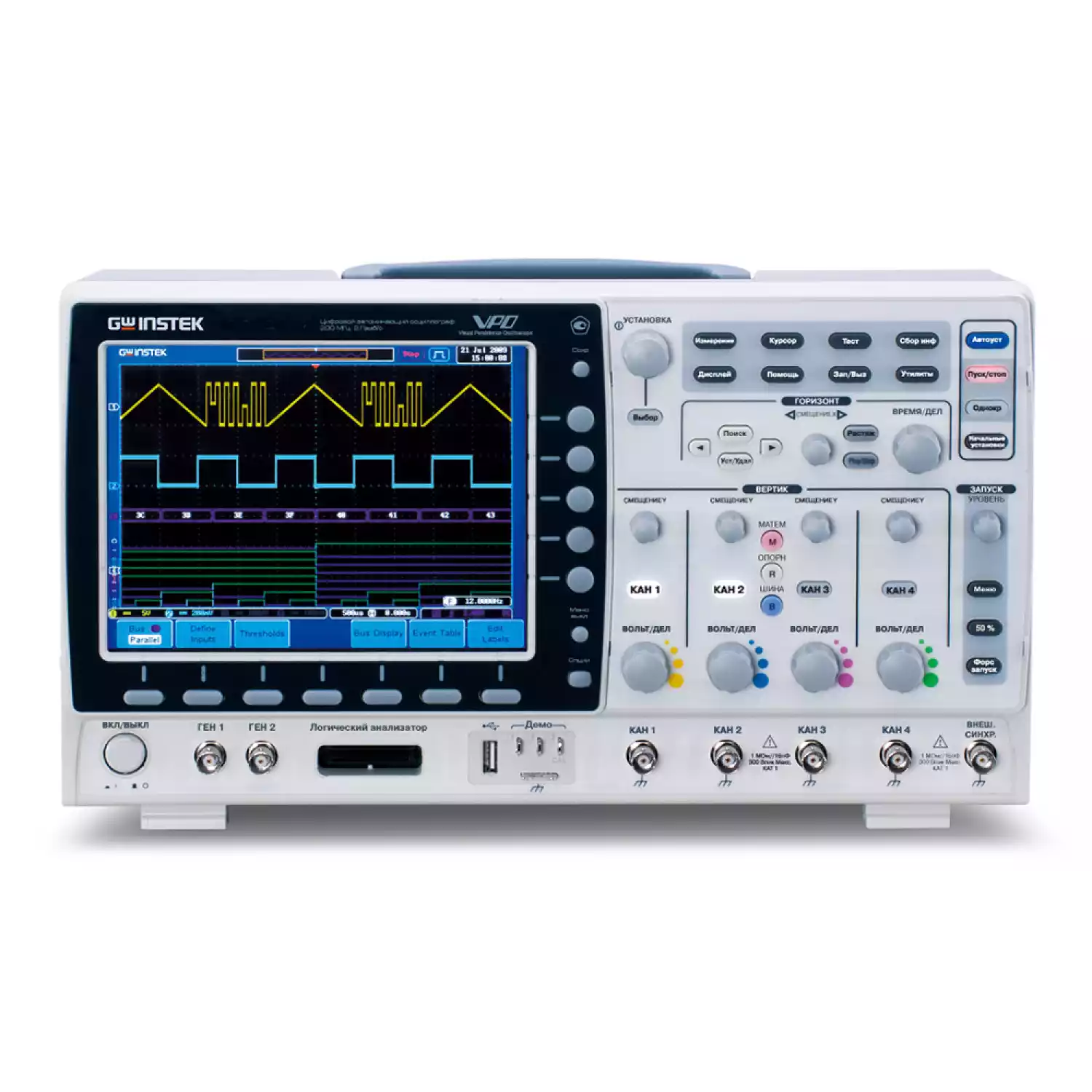 Осциллограф GW Instek GDS-72202 - 1