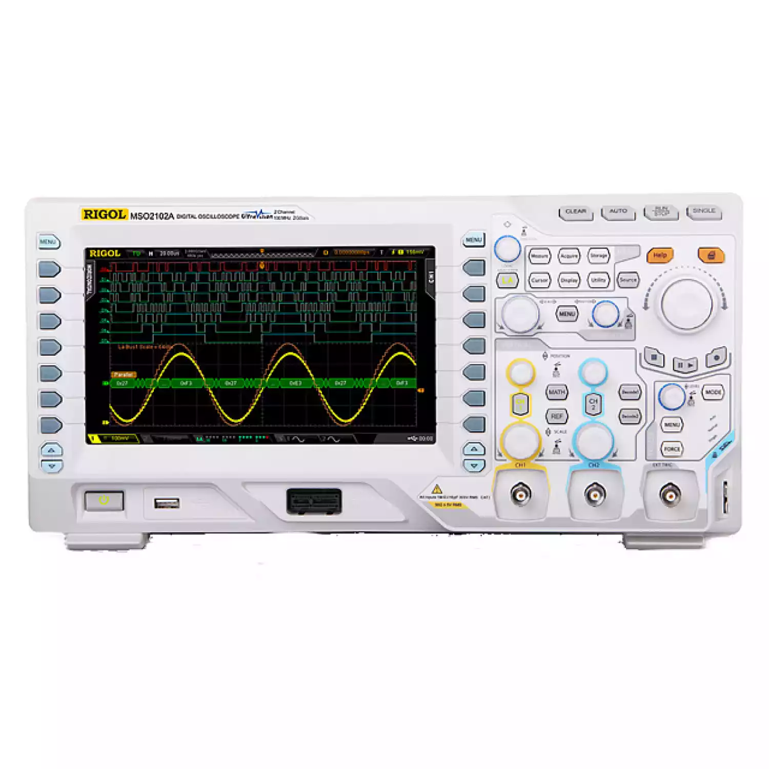 Цифровой осциллограф Rigol MSO2102A-S с опцией встроенного генератора - 1