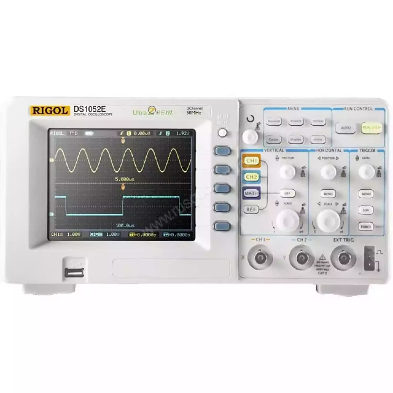 Цифровой осциллограф Rigol DS1052E - 1
