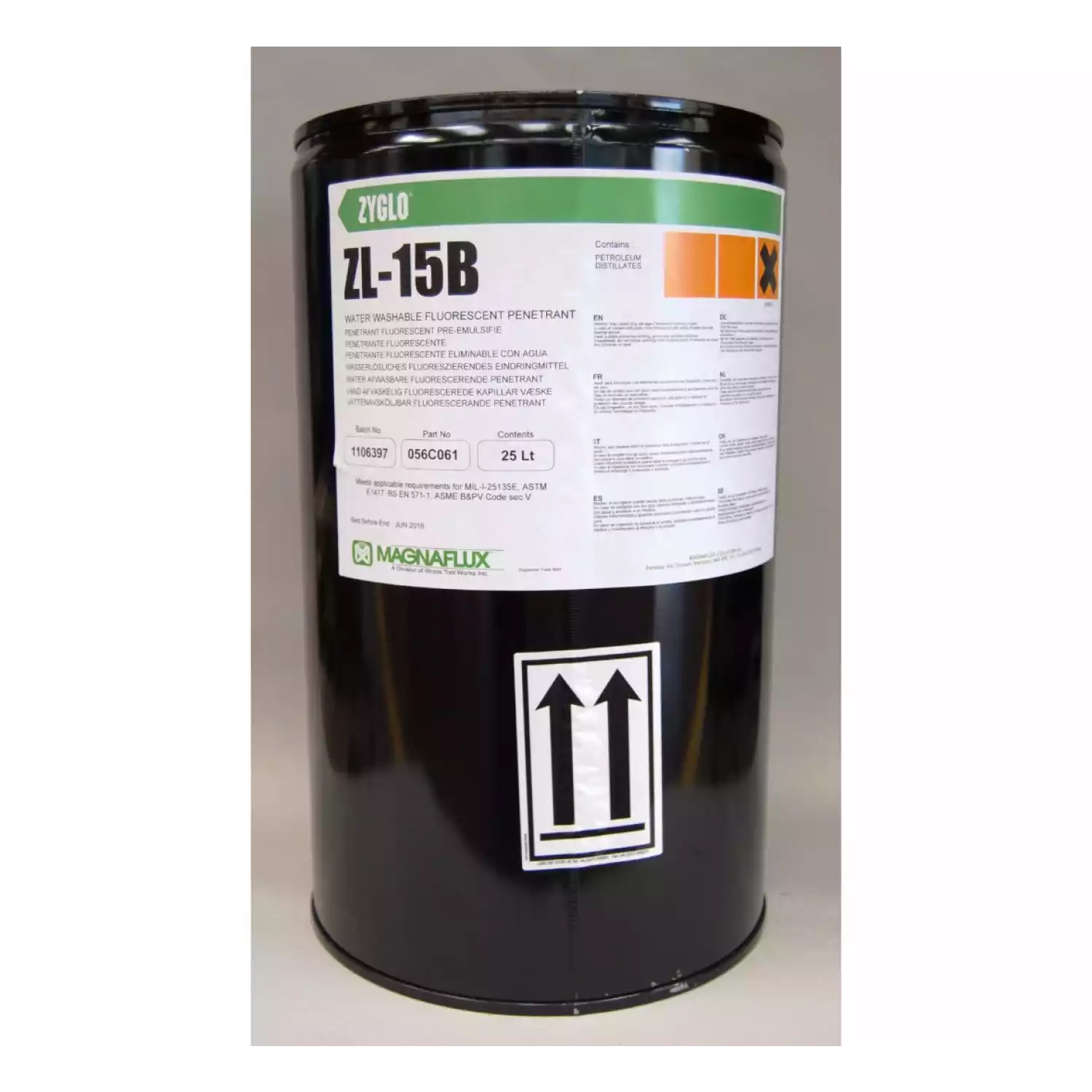 Водосмываемый пенетрант Zyglo ZL-15B - 1