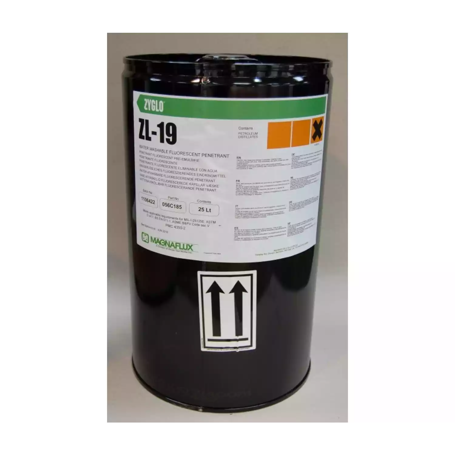 Водосмываемый пенетрант Zyglo ZL-19 - 1