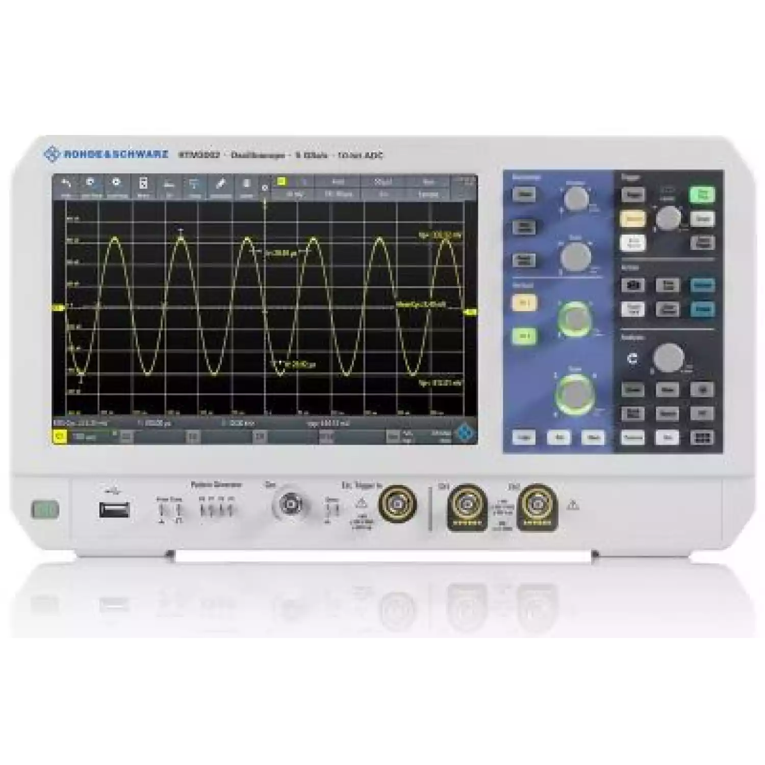 Цифровой осциллограф Rohde & Schwarz RTM3K-22 – (RTM3002 + RTM-B222 с расширением до 200 МГц, 2 канала) - 1