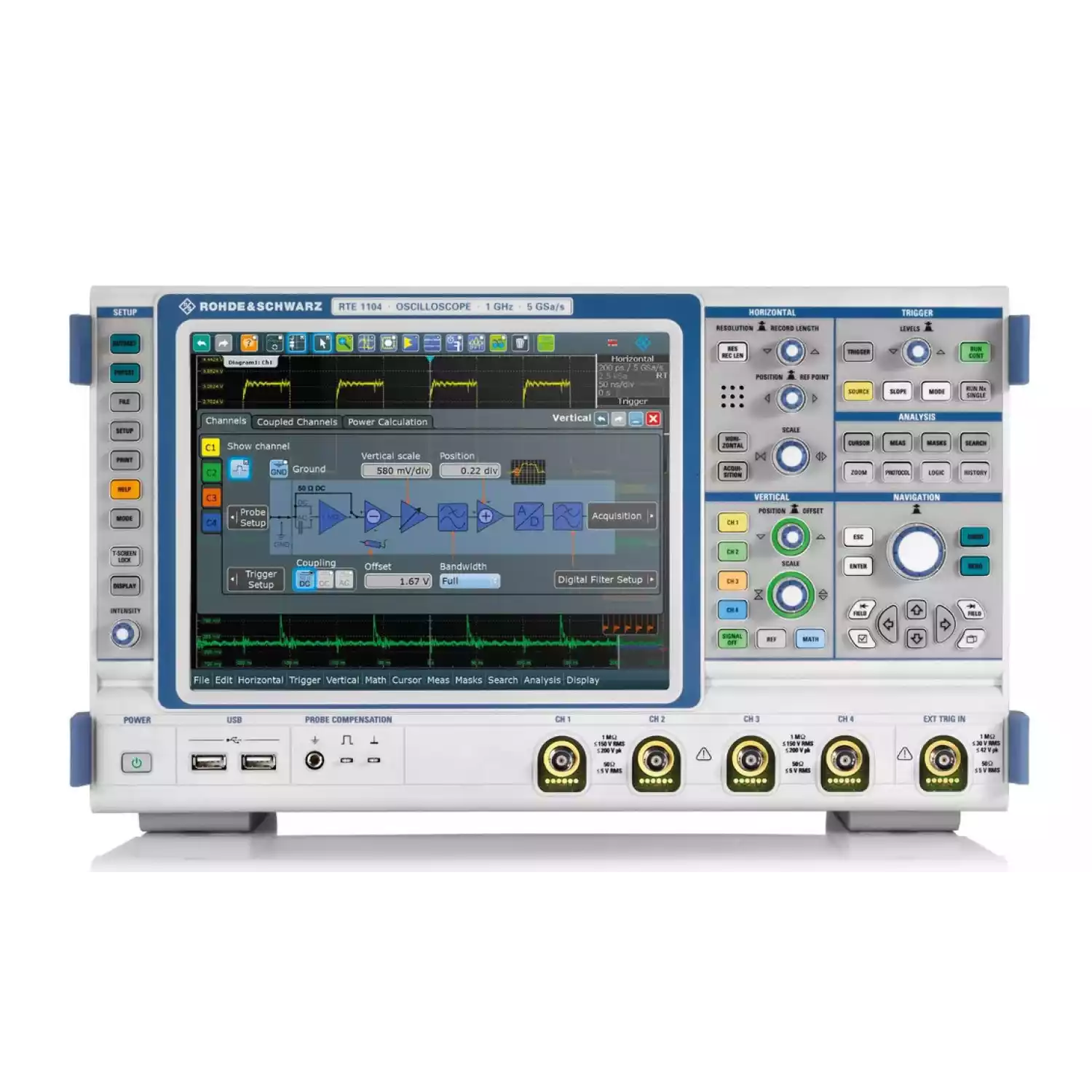Цифровой осциллограф Rohde & Schwarz RTE1054 - 1