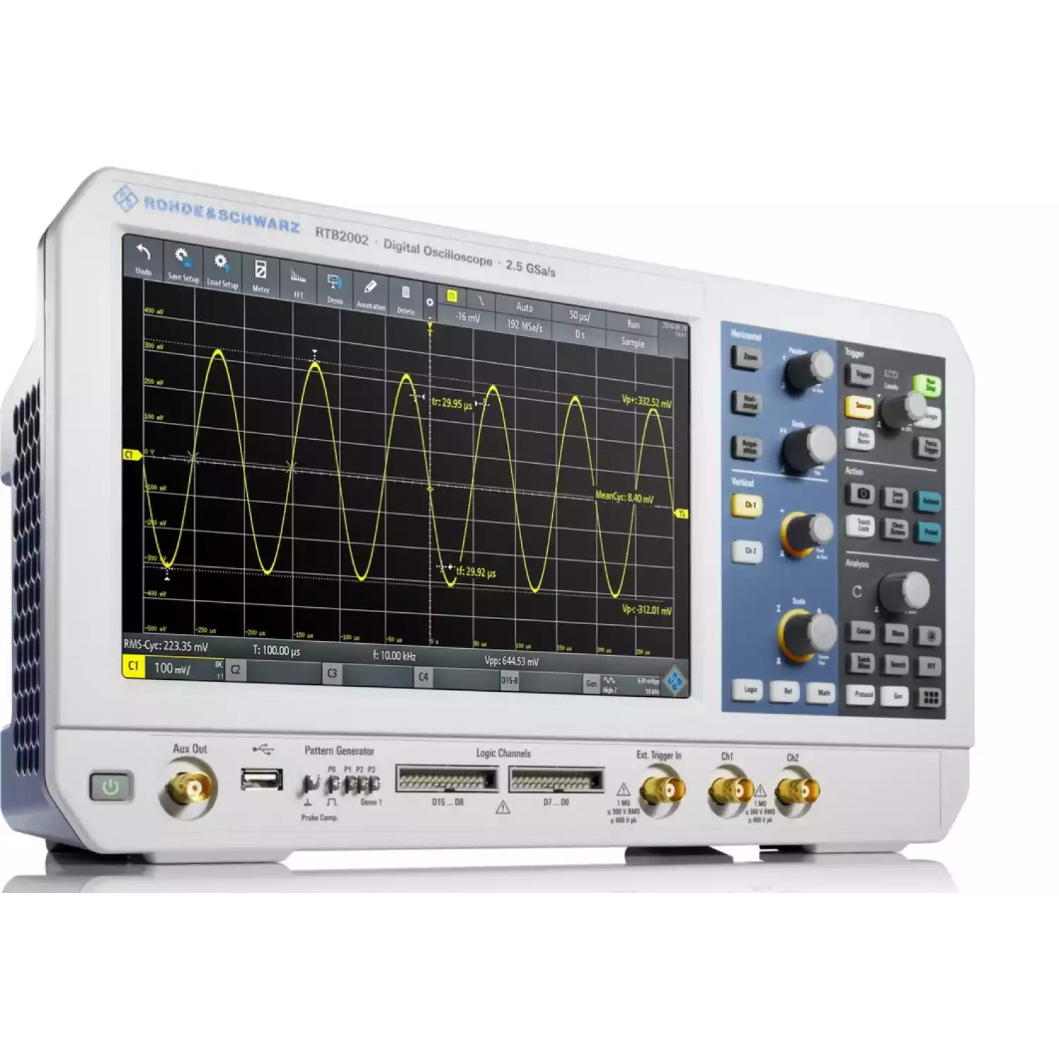 Цифровой осциллограф Rohde & Schwarz RTB2002-B222 - 1