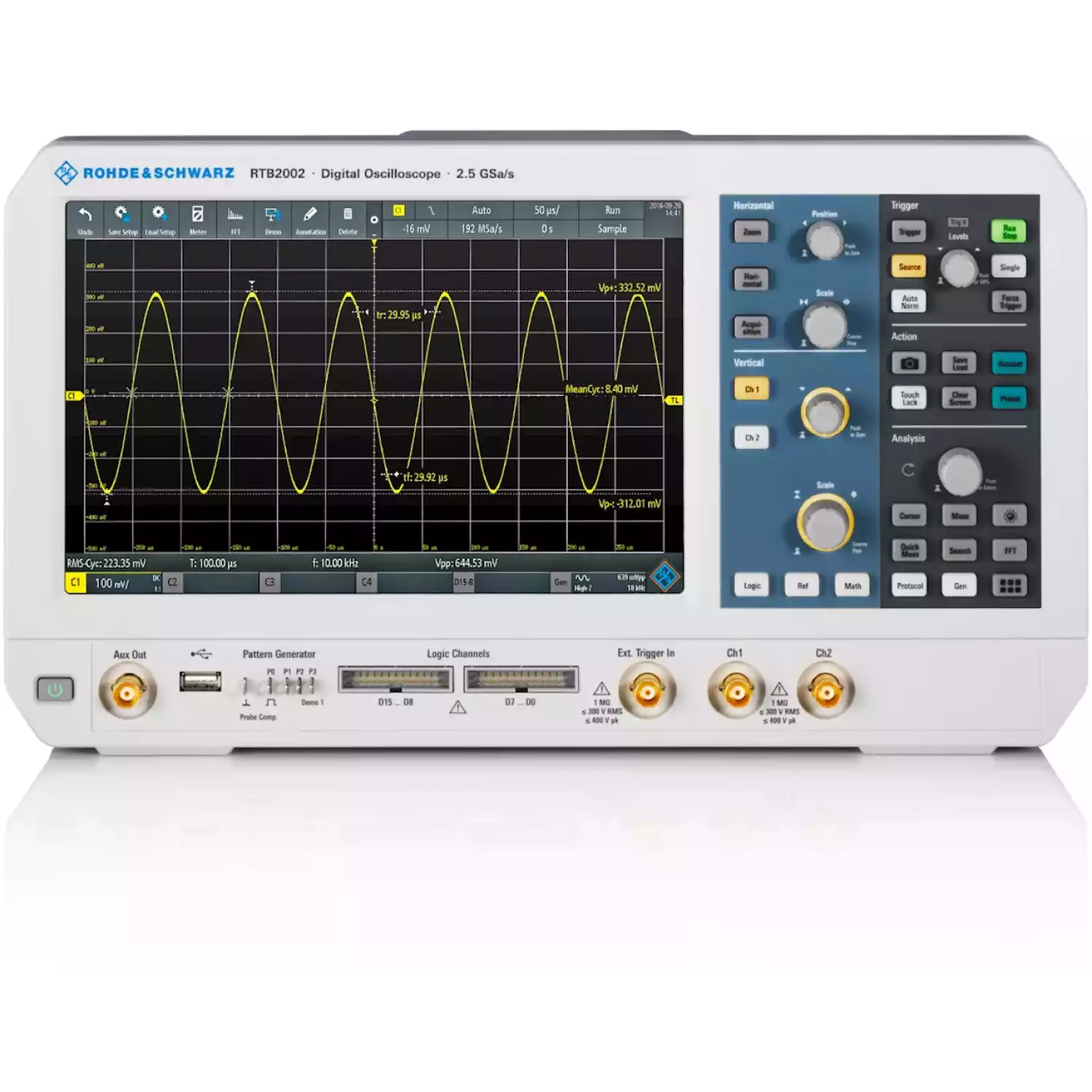 Цифровой осциллограф Rohde & Schwarz RTB2K-102 - 1