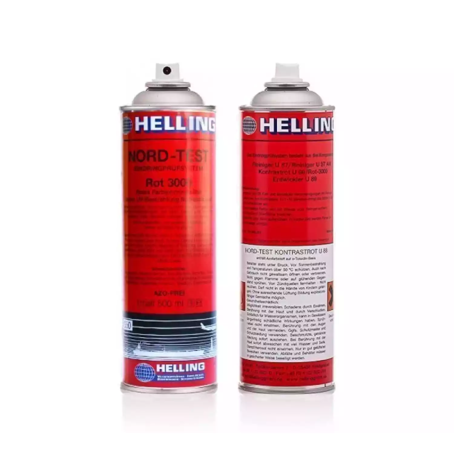 Пенетрант Rot 3000 красный флуоресцентный баллоны по 500 мл - 1