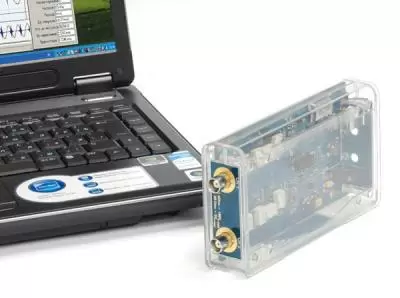 АСК-3102 1М Двухканальный USB осциллограф - приставка + анализатор спектра - 1