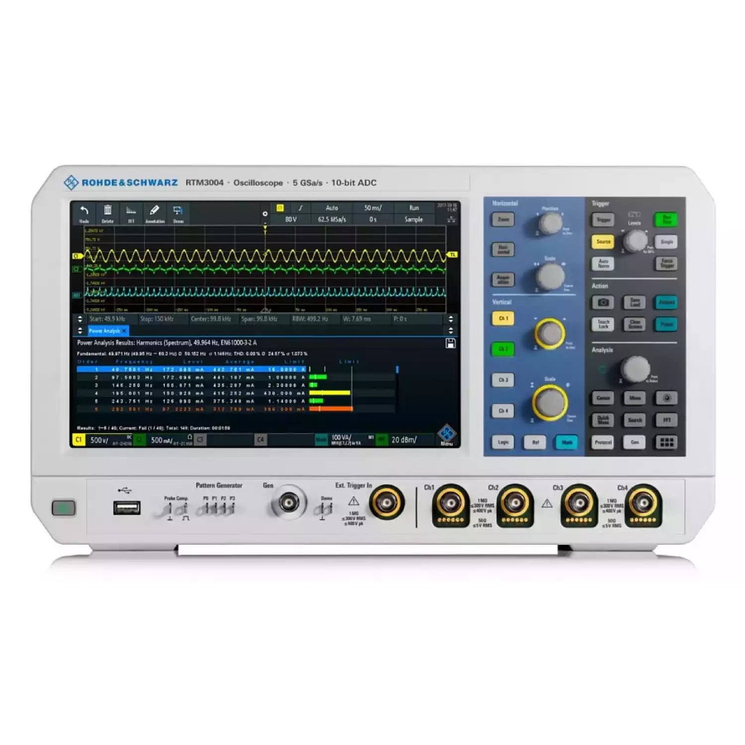 Осциллограф Rohde & Schwarz RTM3004-B2410 - 1