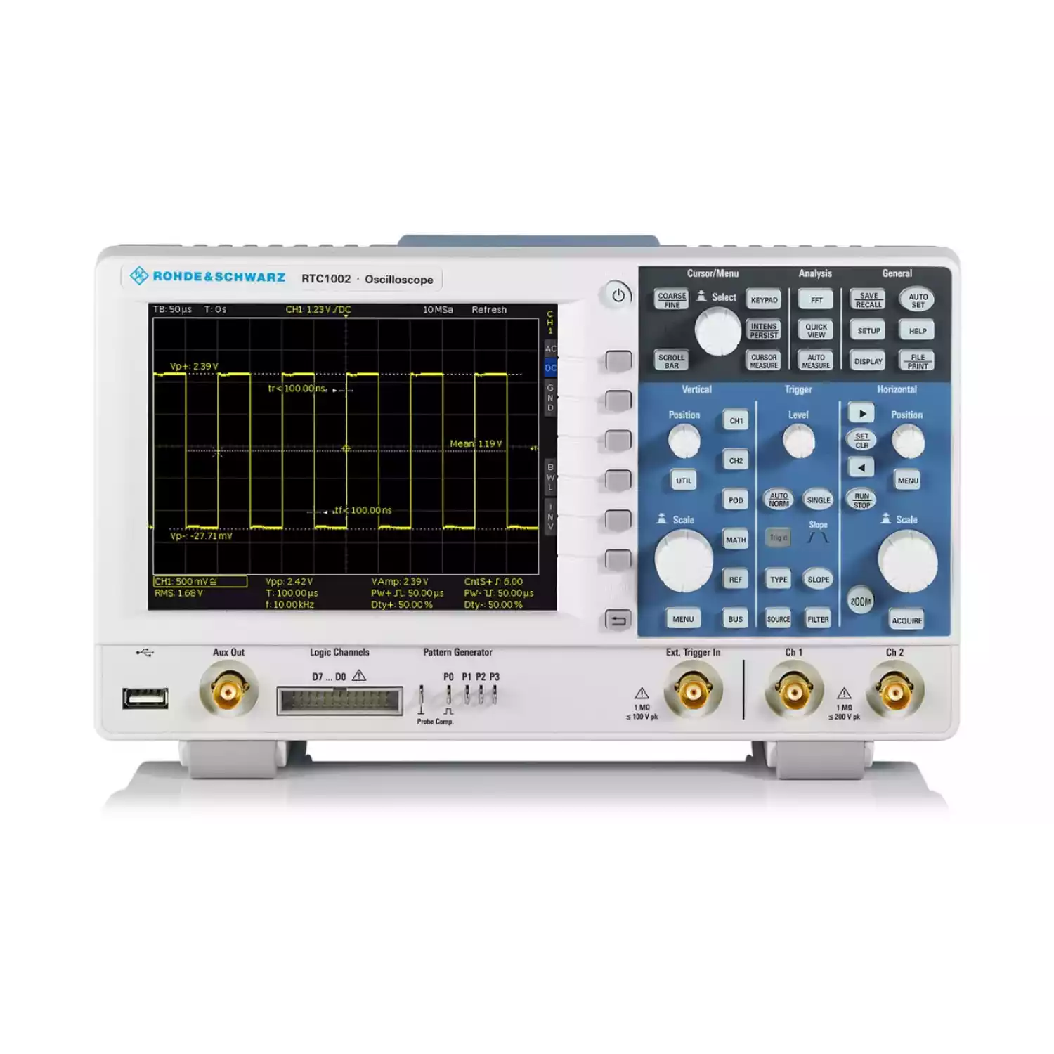 Осциллограф цифровой RTC1002 MAX - 1