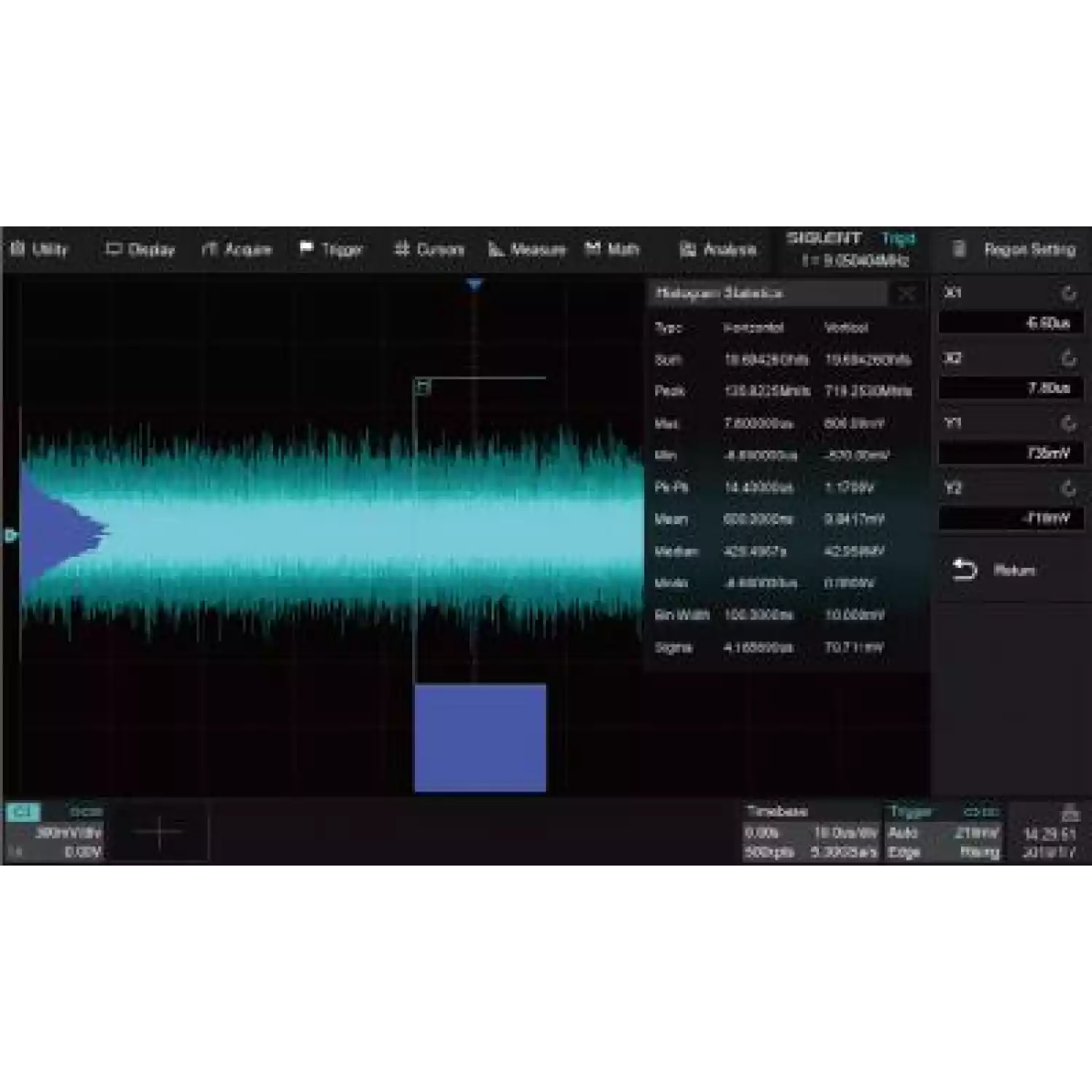 Цифровой осциллограф АКИП-4134/1А - 3