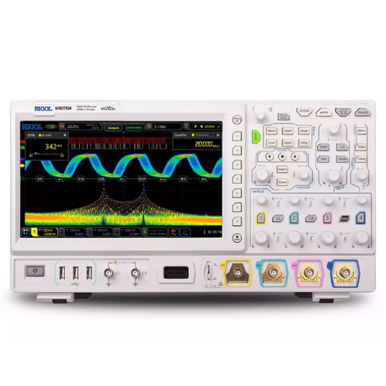 Цифровой осциллограф RIGOL MSO7034 - 1