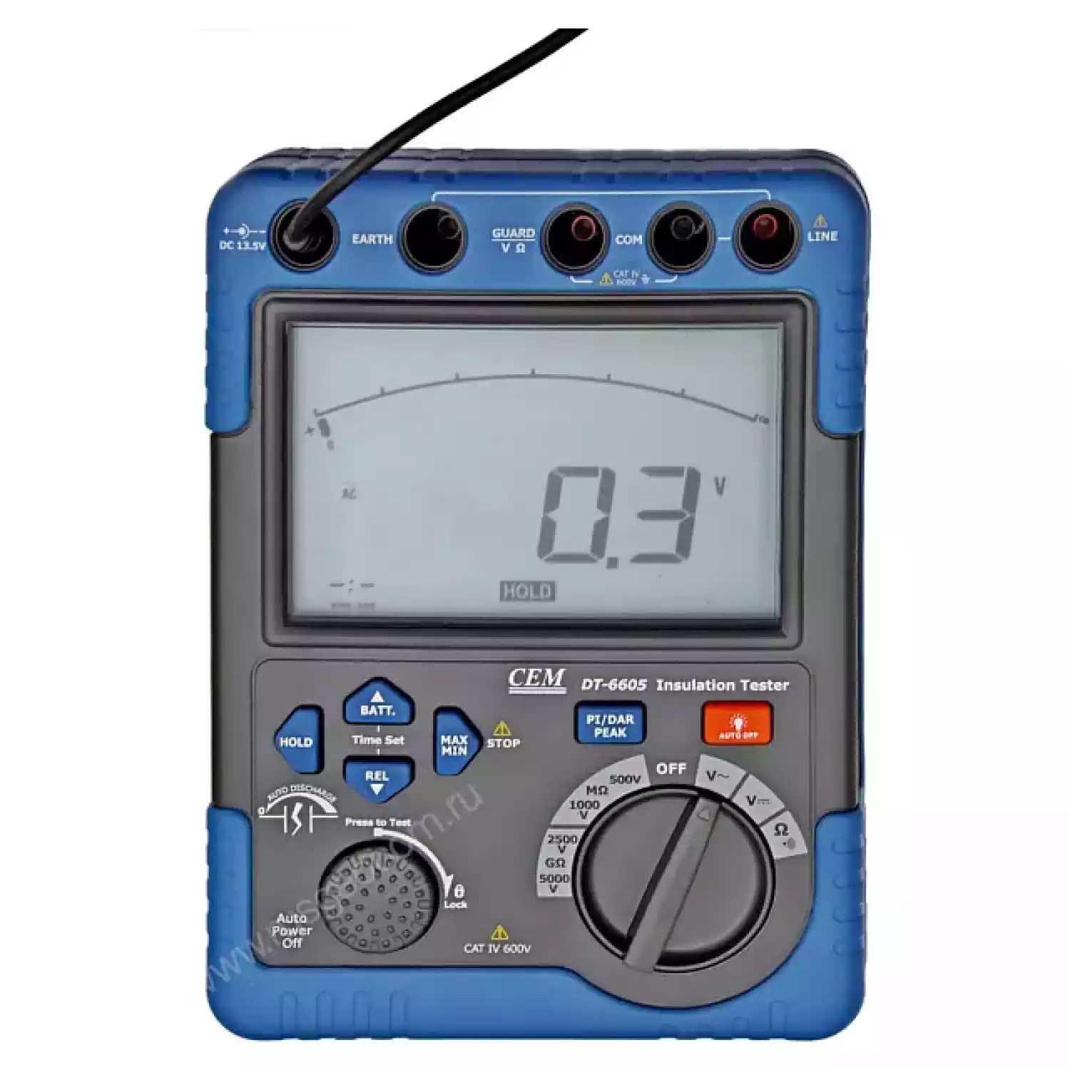 Мегаомметр DT-6605 - 1