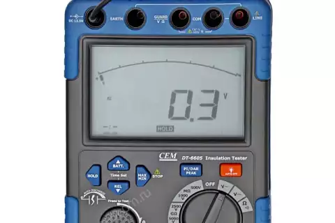 Мегаомметр DT-6605