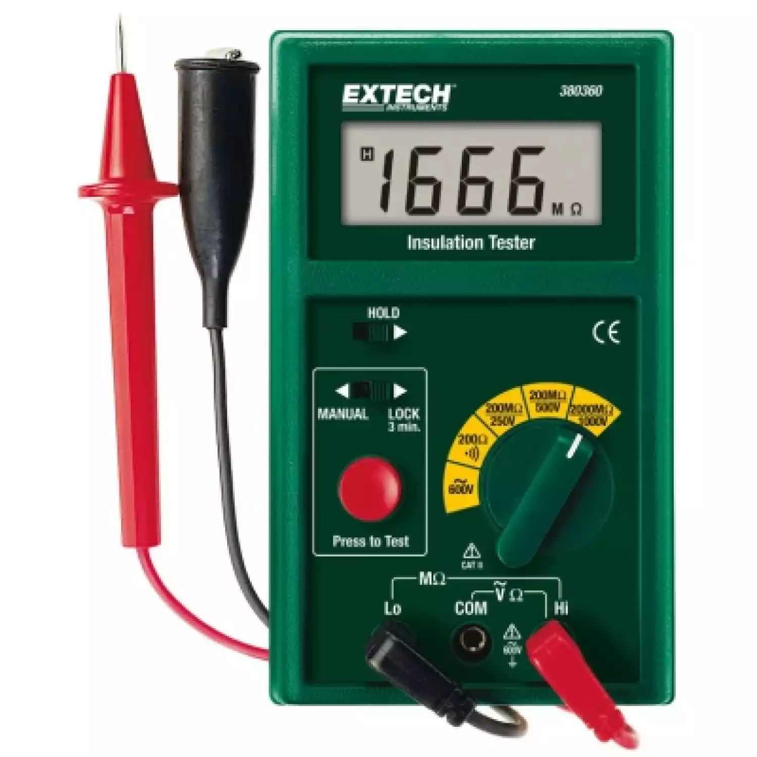 Цифровой мегомметр Extech 380260 - 1