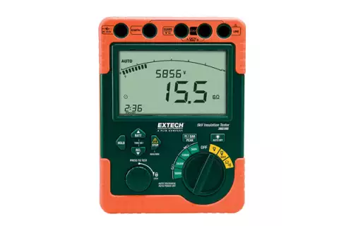 Цифровой высоковольтный тестер изоляции Extech 380396