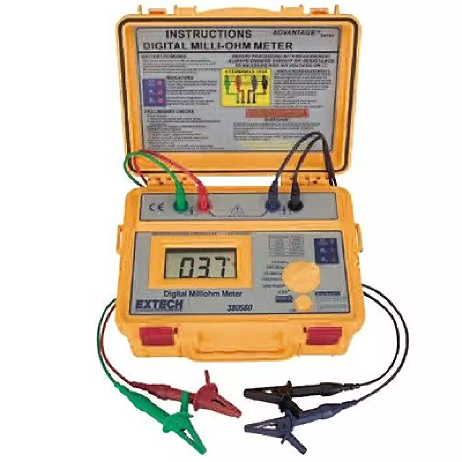 Портативный переносной миллиомметр Extech 380580 - 1