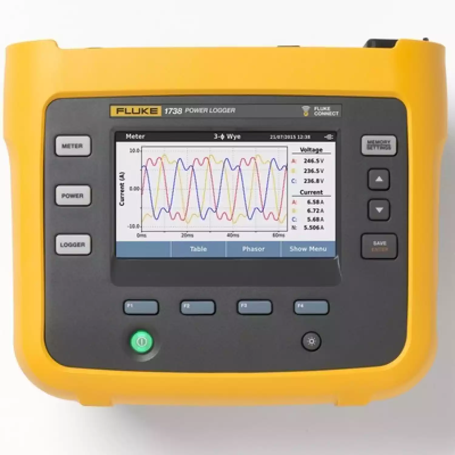 Расширенный регистратор потребляемой мощности Fluke 1738 - 1