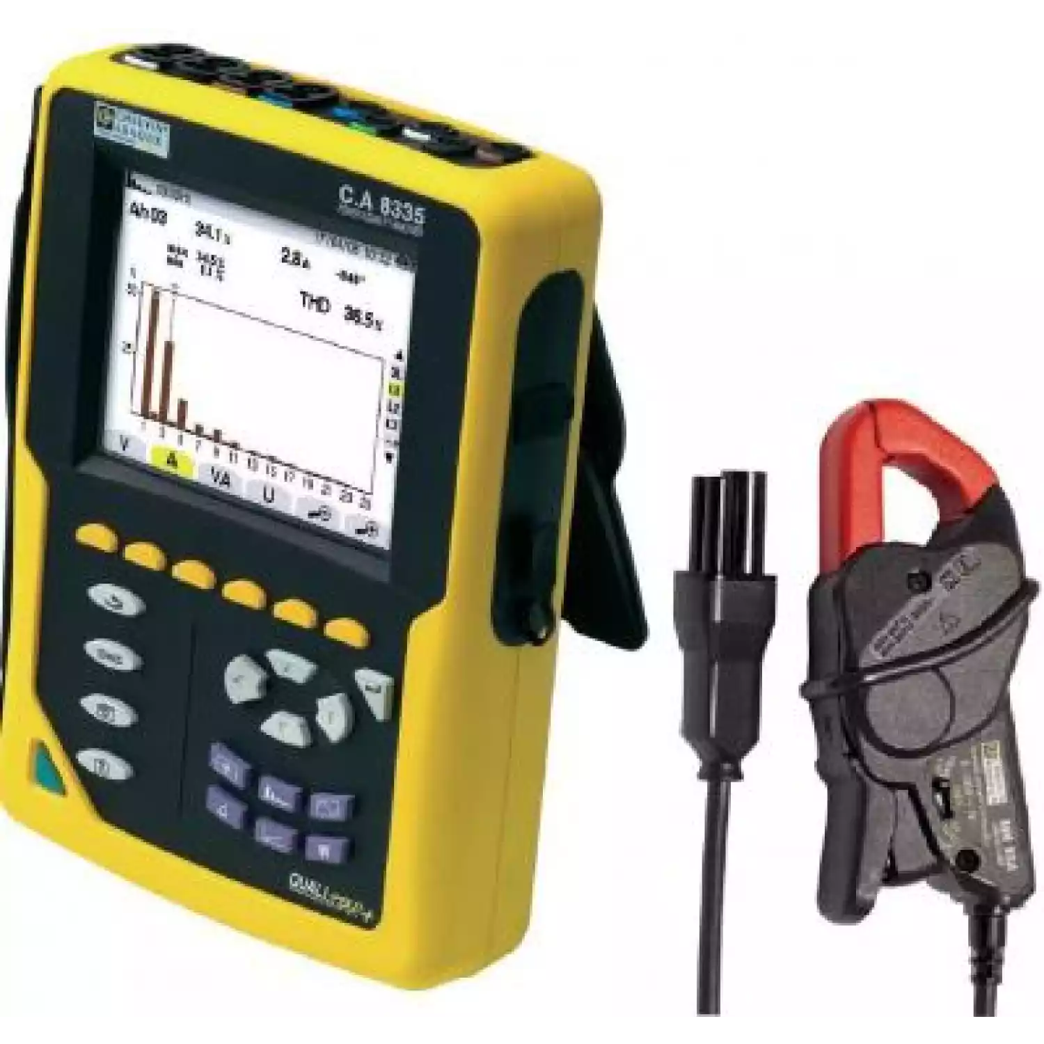 C.A 8335 QUALISTAR PLUS+ клещи MN93A — анализатор параметров электросетей, качества и количества электроэнергии - 2