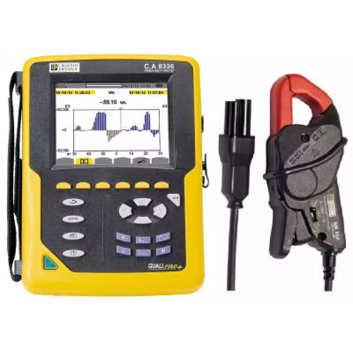 C.A 8336 QUALISTAR PLUS+C193 — анализатор параметров электросетей, качества и количества электроэнергии (с клещами C193) - 2