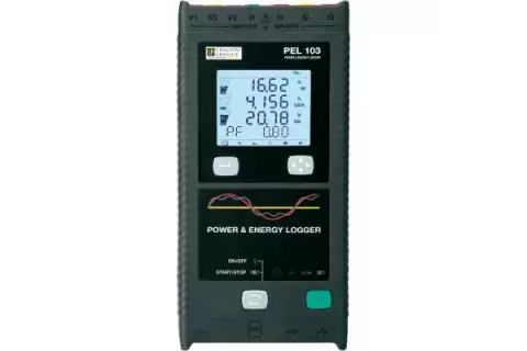 PEL103 — трехфазный регистратор энергии (с дисплеем)