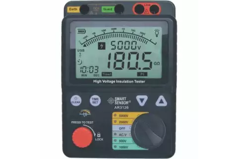 Тестер сопротивления изоляции AR3126