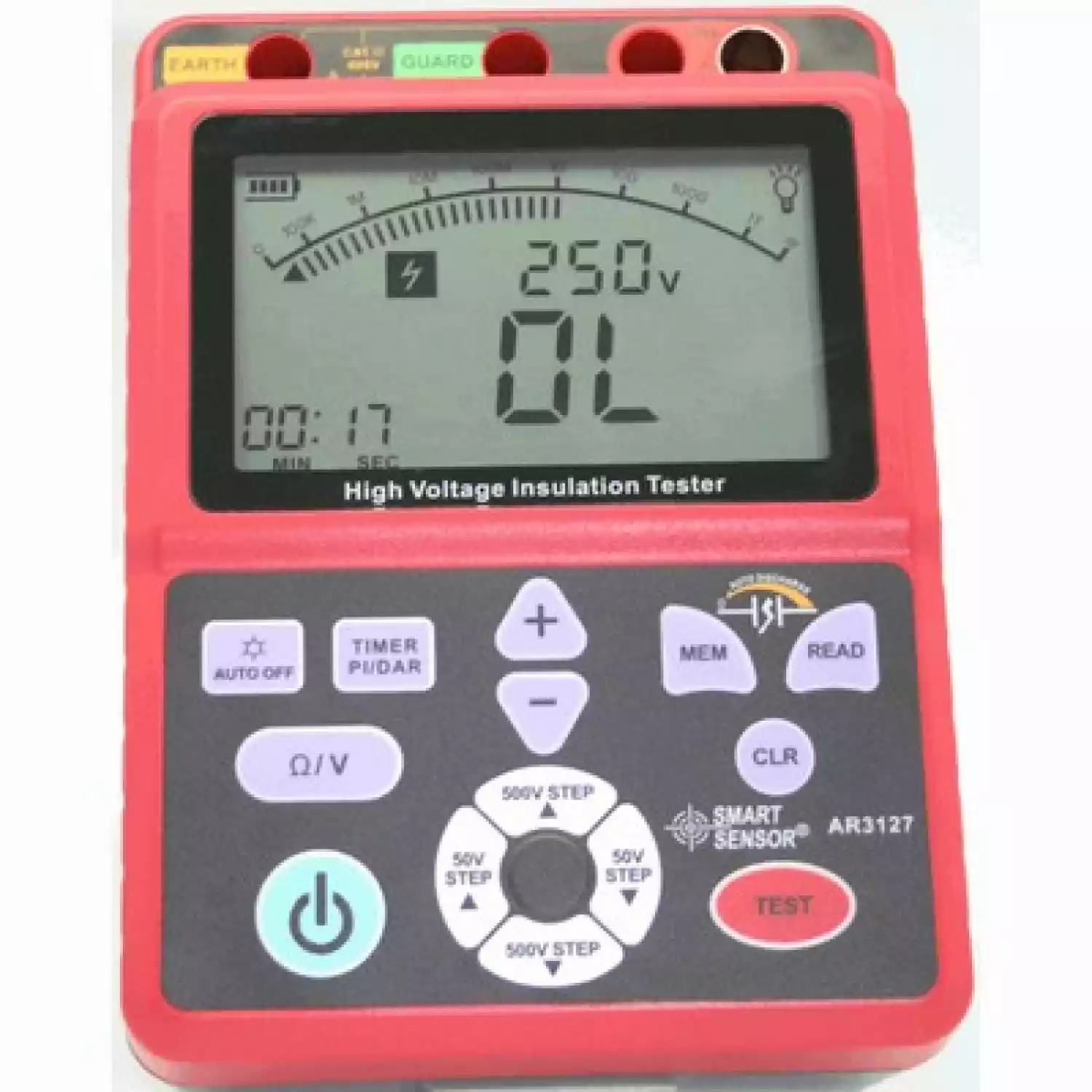 Тестер сопротивления изоляции AR3127 - 1