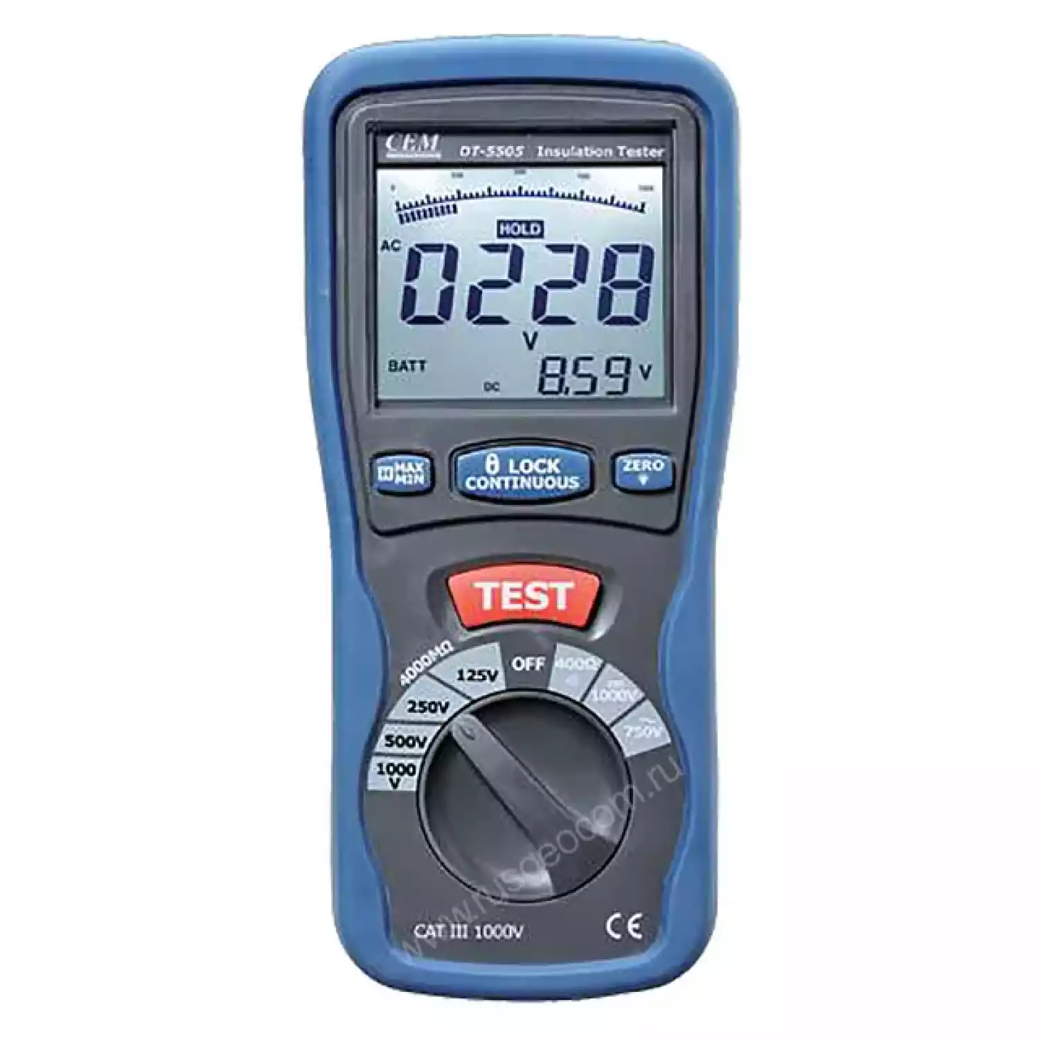 Мегаомметр DT-5505 - 1