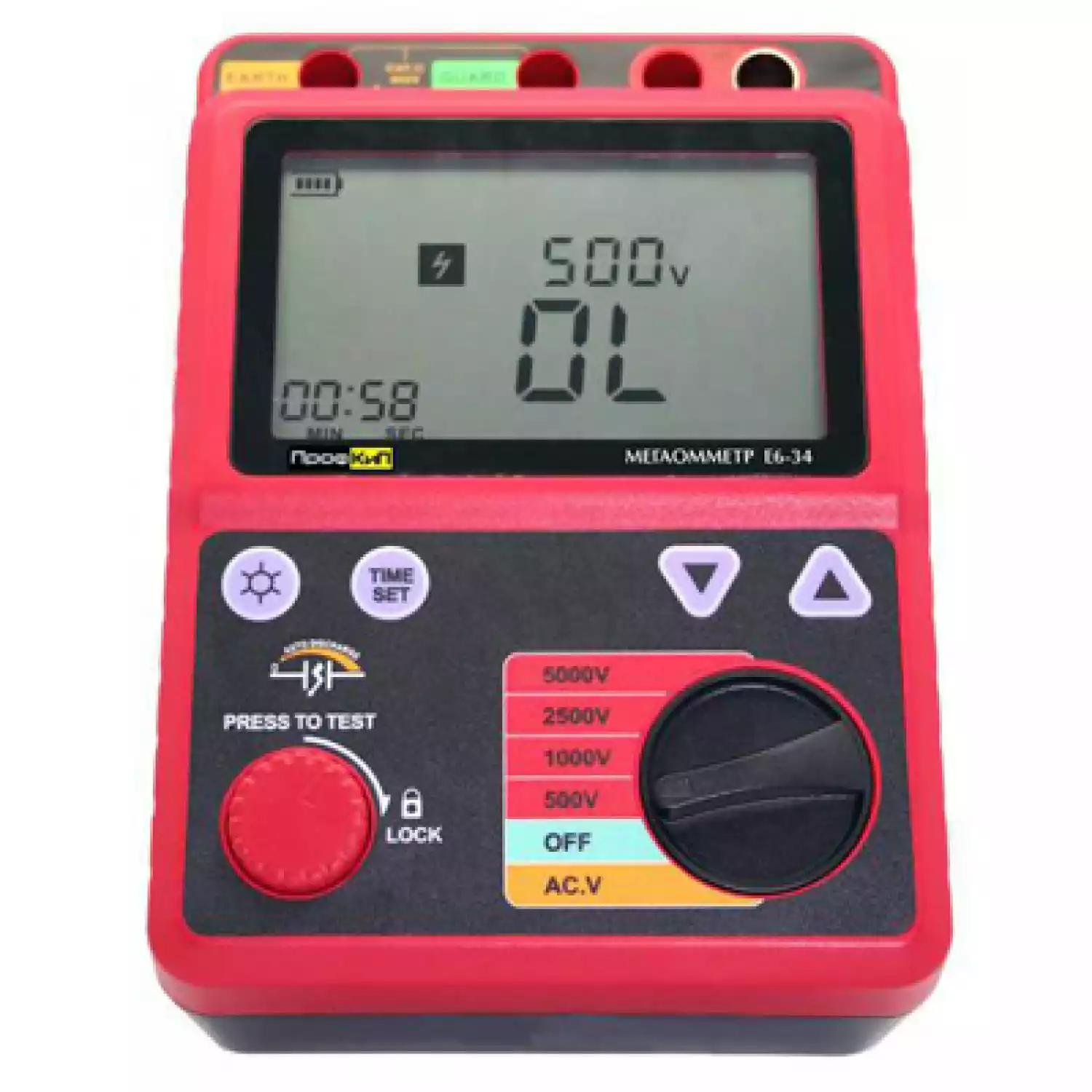 Мегаомметр Е6-34 - 1