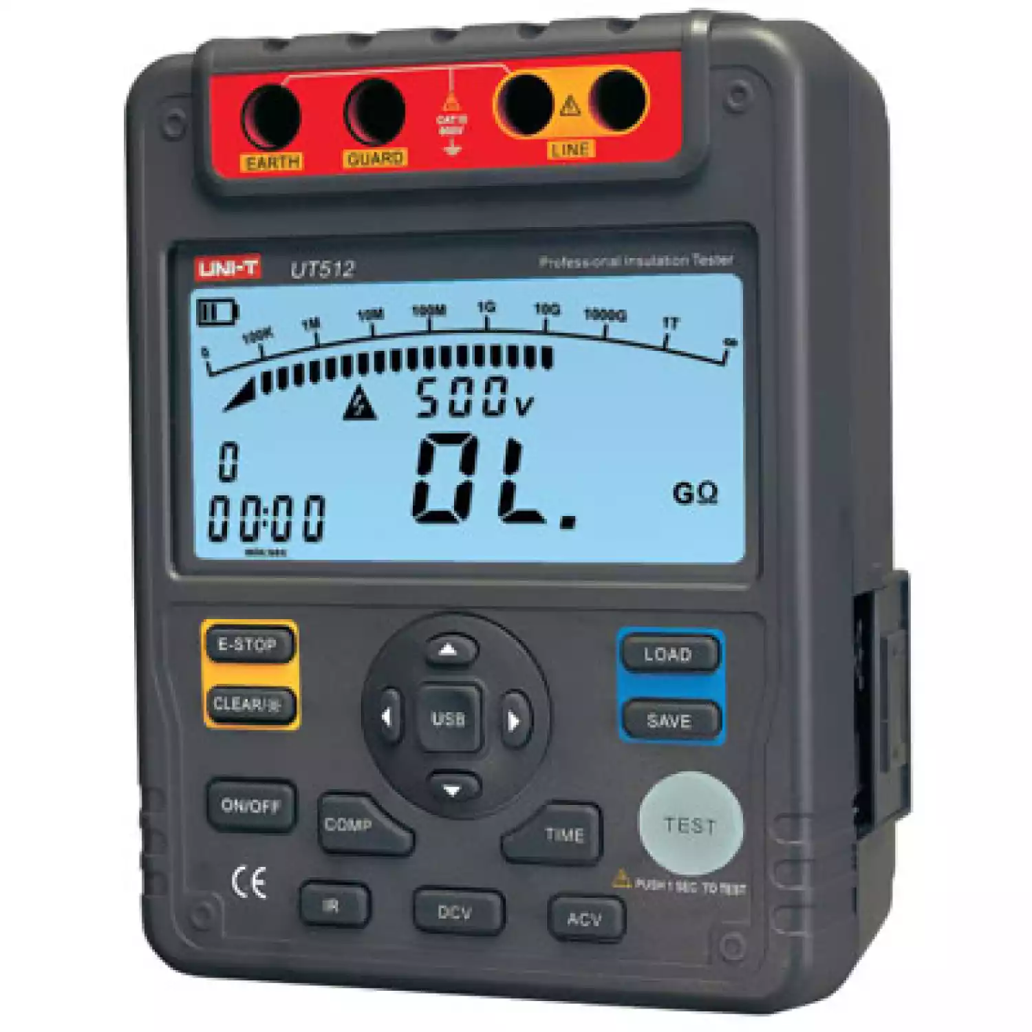 Измеритель сопротивления изоляции UT512 - 1