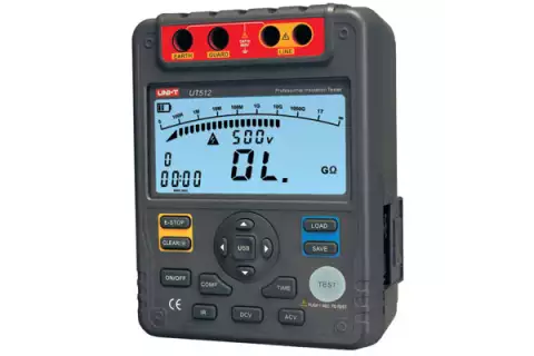 Измеритель сопротивления изоляции UT512