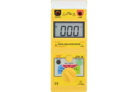Цифровой измеритель сопротивления изоляции SEW 2751 IN