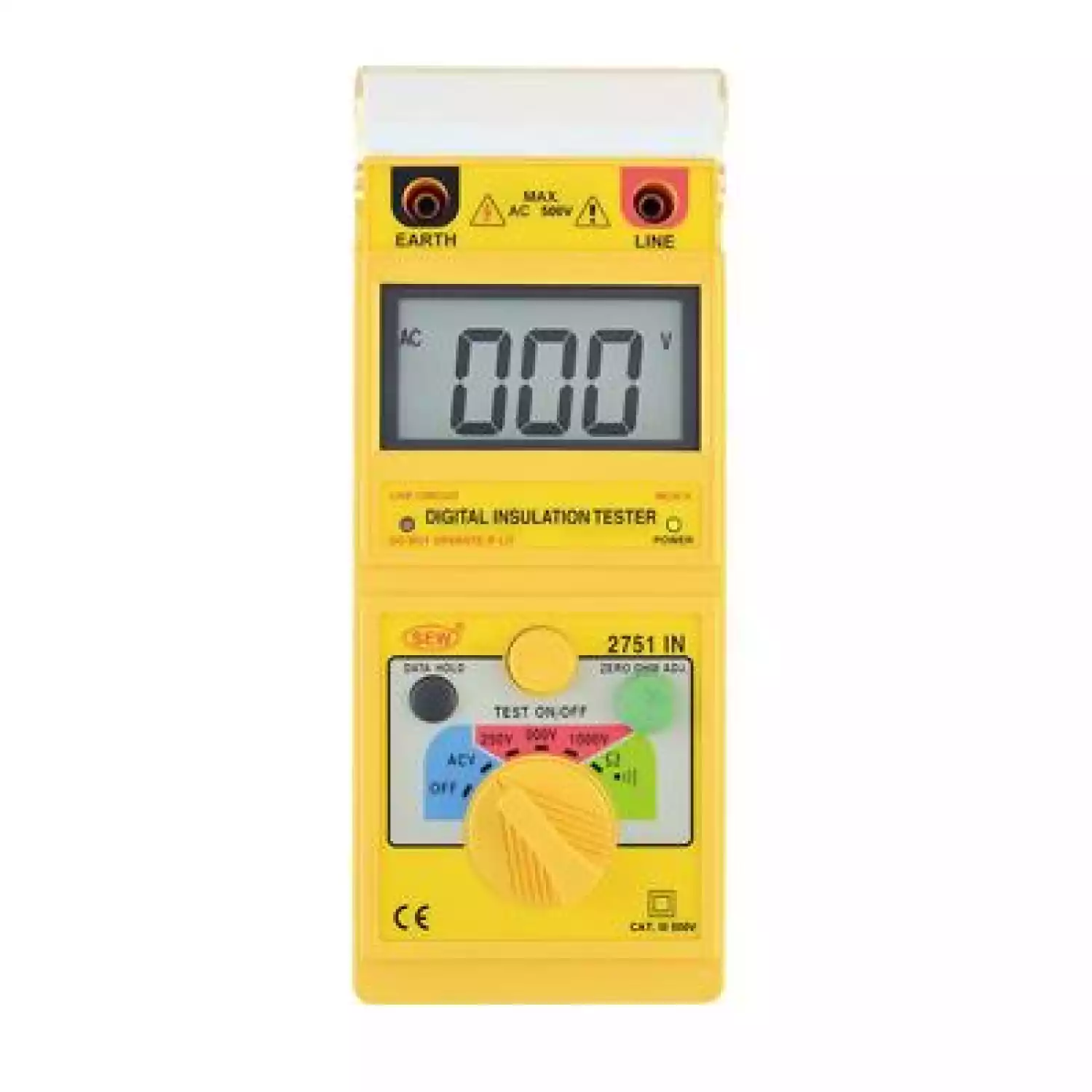 Цифровой измеритель сопротивления изоляции SEW 2751 IN - 1