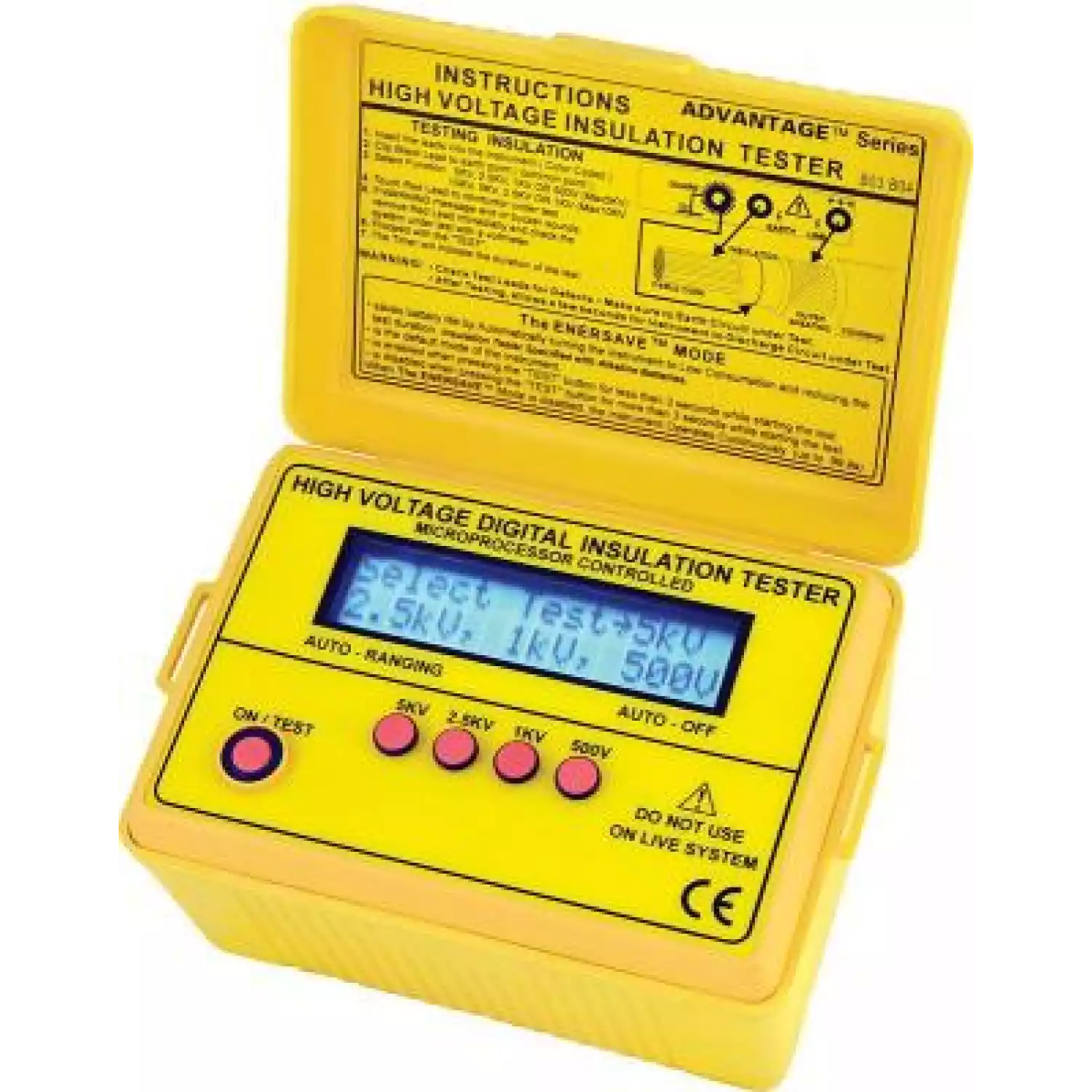 Цифровой измеритель сопротивления изоляции SEW 2803 IN - 1