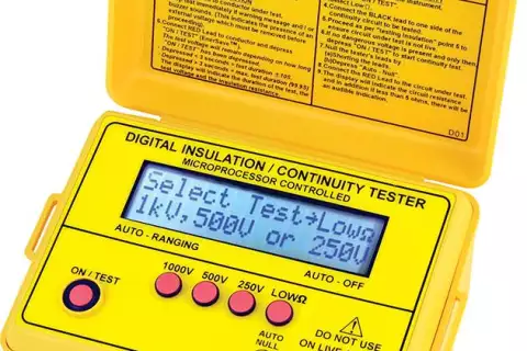 Цифровой измеритель сопротивления изоляции SEW 2804 IN