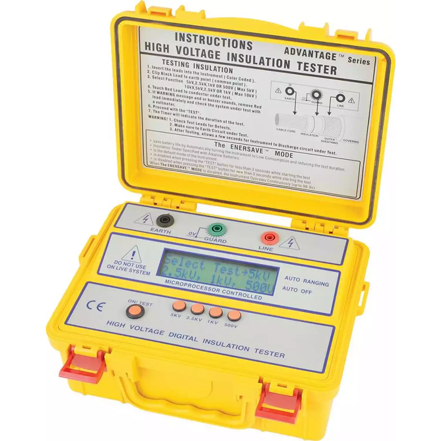 Цифровой измеритель сопротивления изоляции SEW 4103 IN - 1