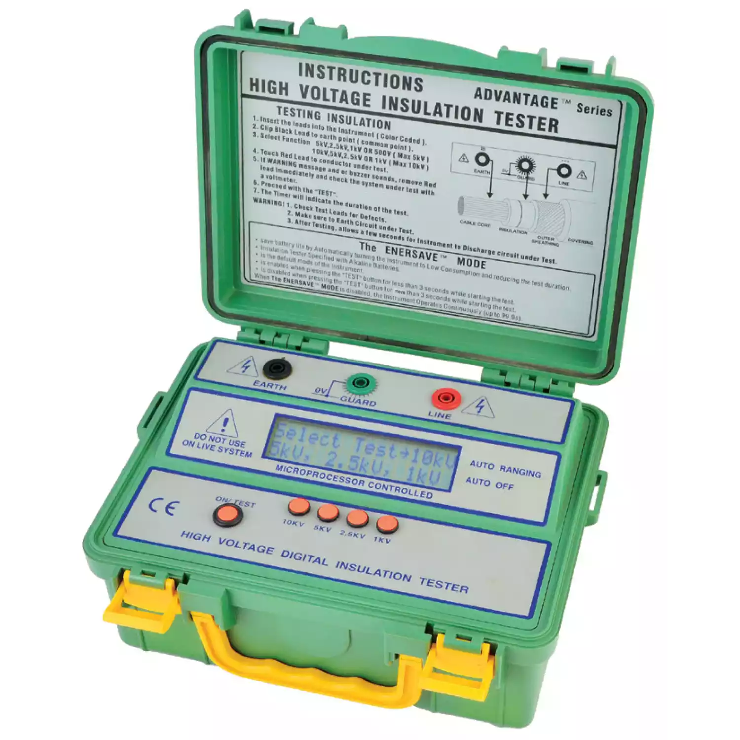Цифровой измеритель сопротивления изоляции SEW 4104 IN - 1