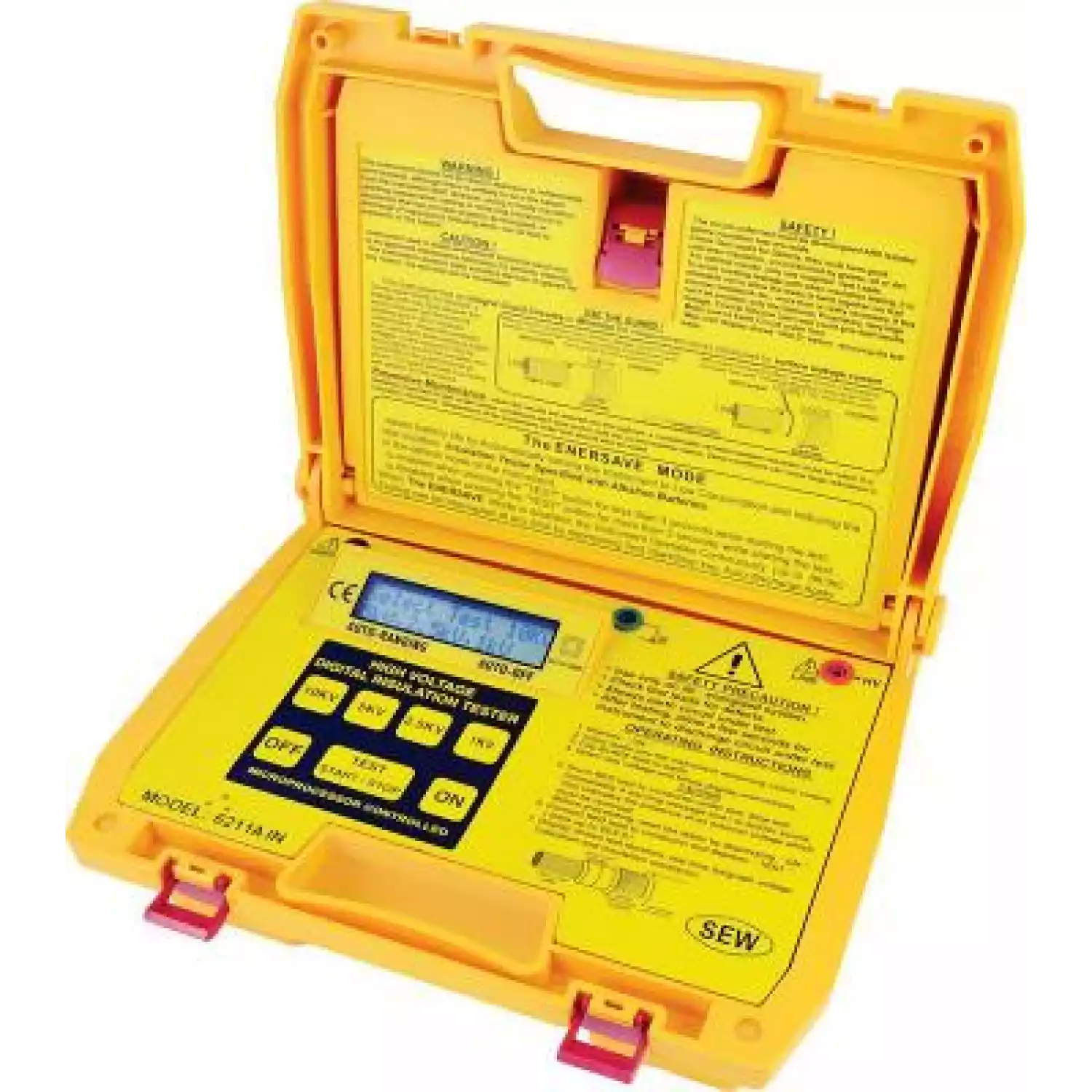 Цифровой измеритель сопротивления изоляции SEW 6211 IN - 1