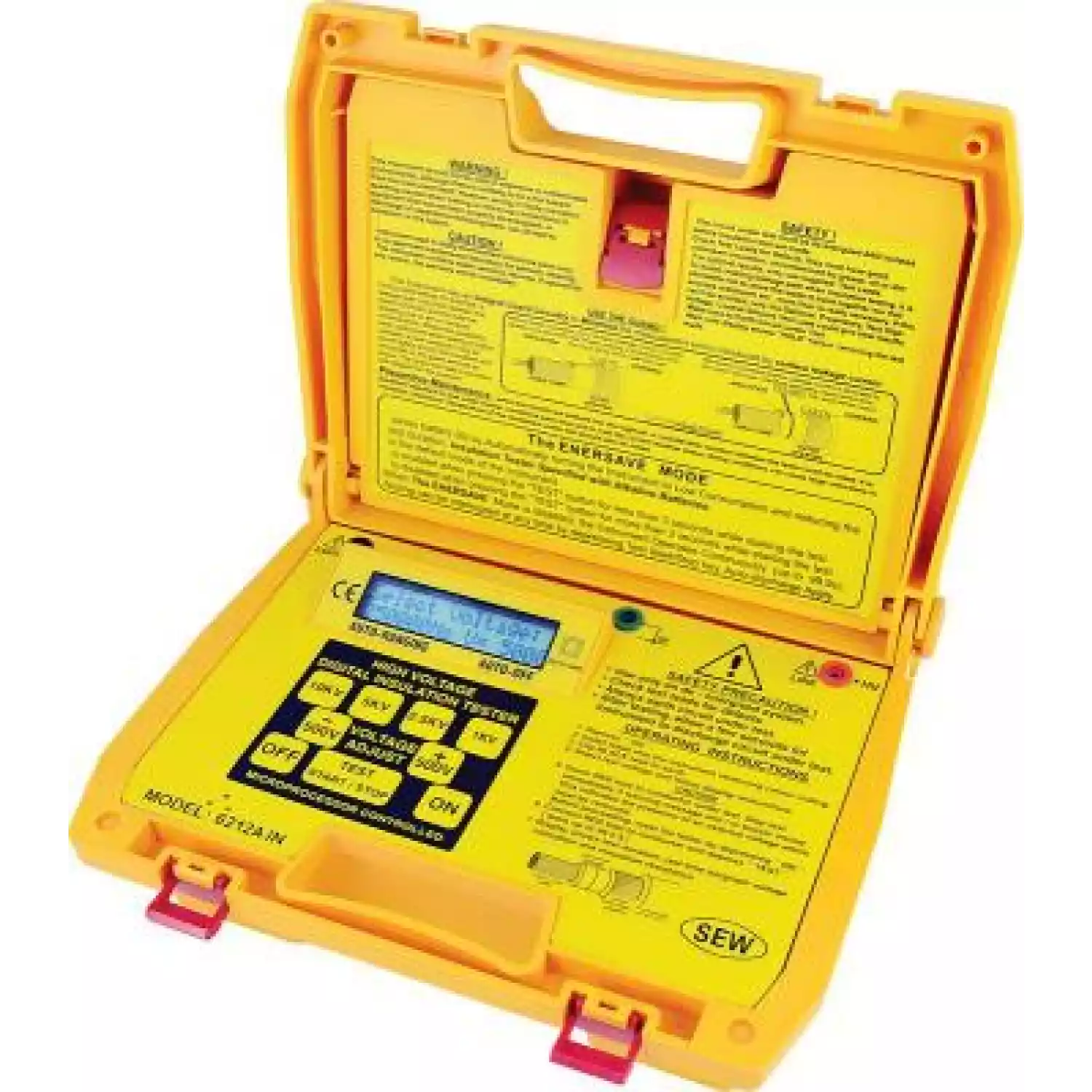 Цифровой измеритель сопротивления изоляции SEW 6212 IN - 1