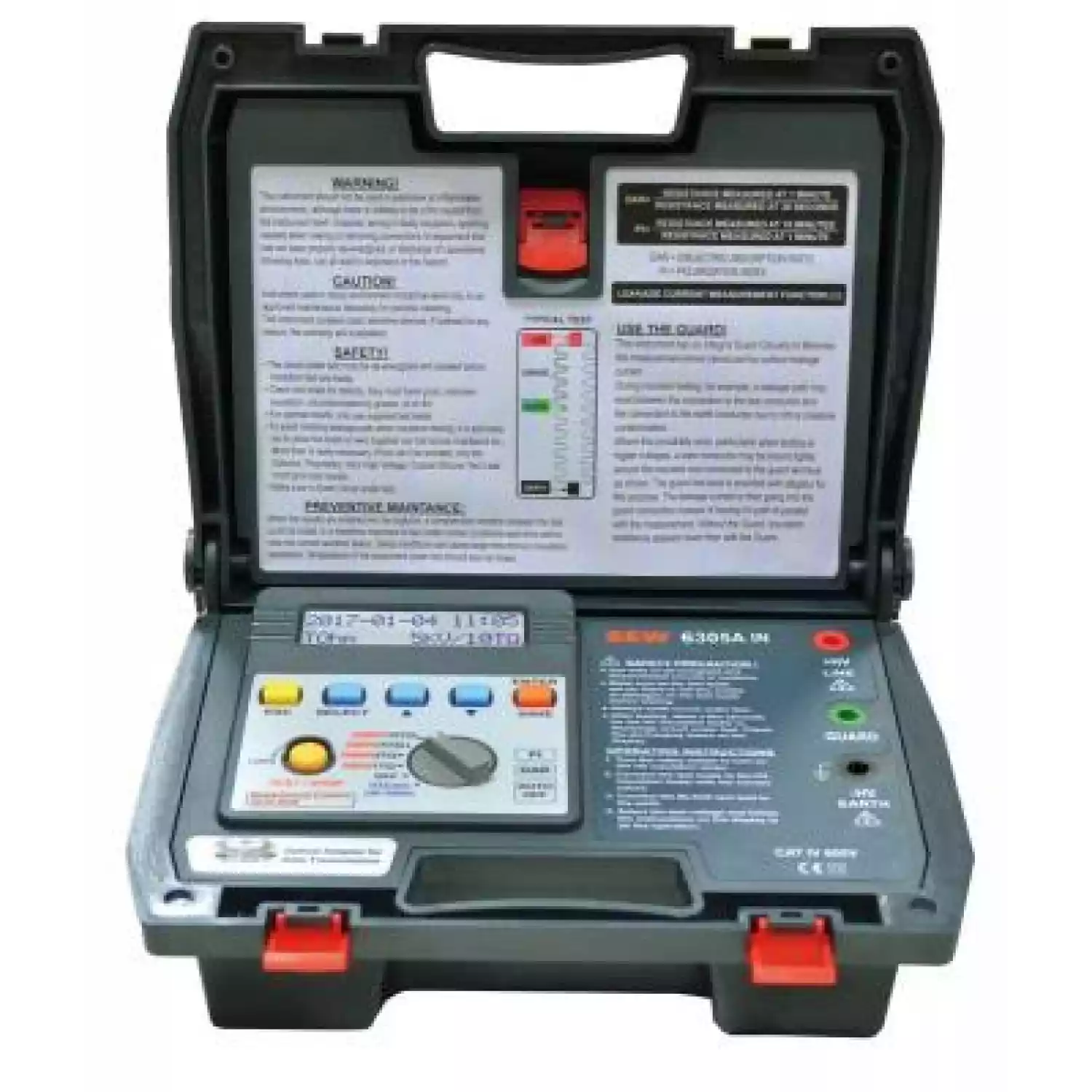 Цифровой измеритель сопротивления изоляции SEW 6305A IN - 1