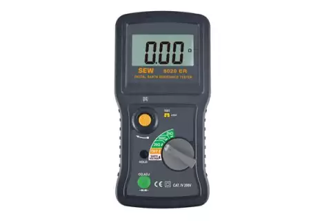 Цифровой измеритель сопротивления заземления SEW 8020 ER