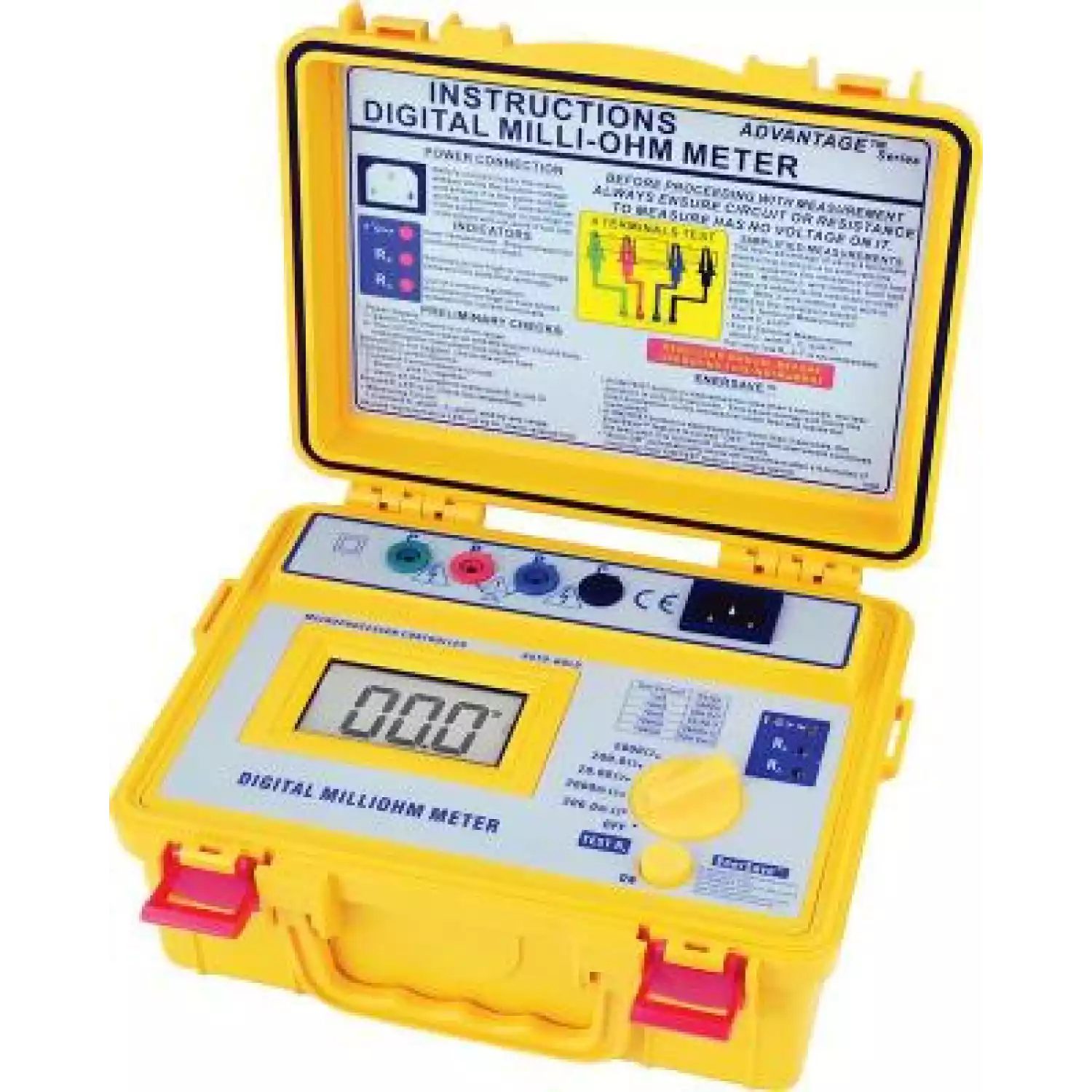 Цифровой измеритель сопротивления - микроомметр SEW 4136 MO - 1