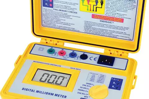 Цифровой измеритель сопротивления - микроомметр SEW 4136 MO