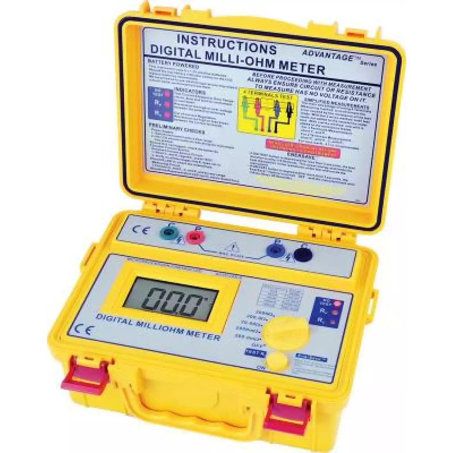 Цифровой измеритель сопротивления - микроомметр SEW 4137 MO - 1