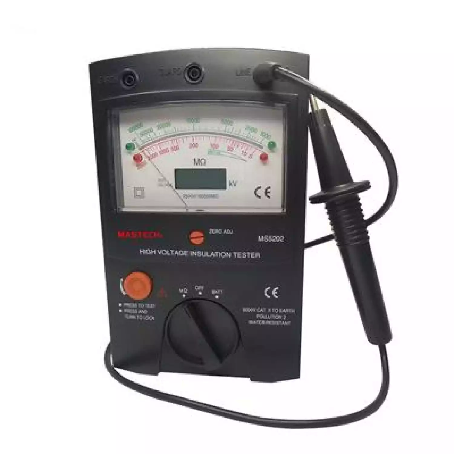 Цифро-аналоговый мегоомметр Mastech MS5202 - 1