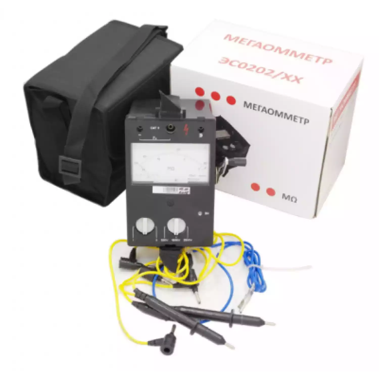 Измеритель сопротивления изоляции (мегаомметр) ЭСО202/2М-Г - 1