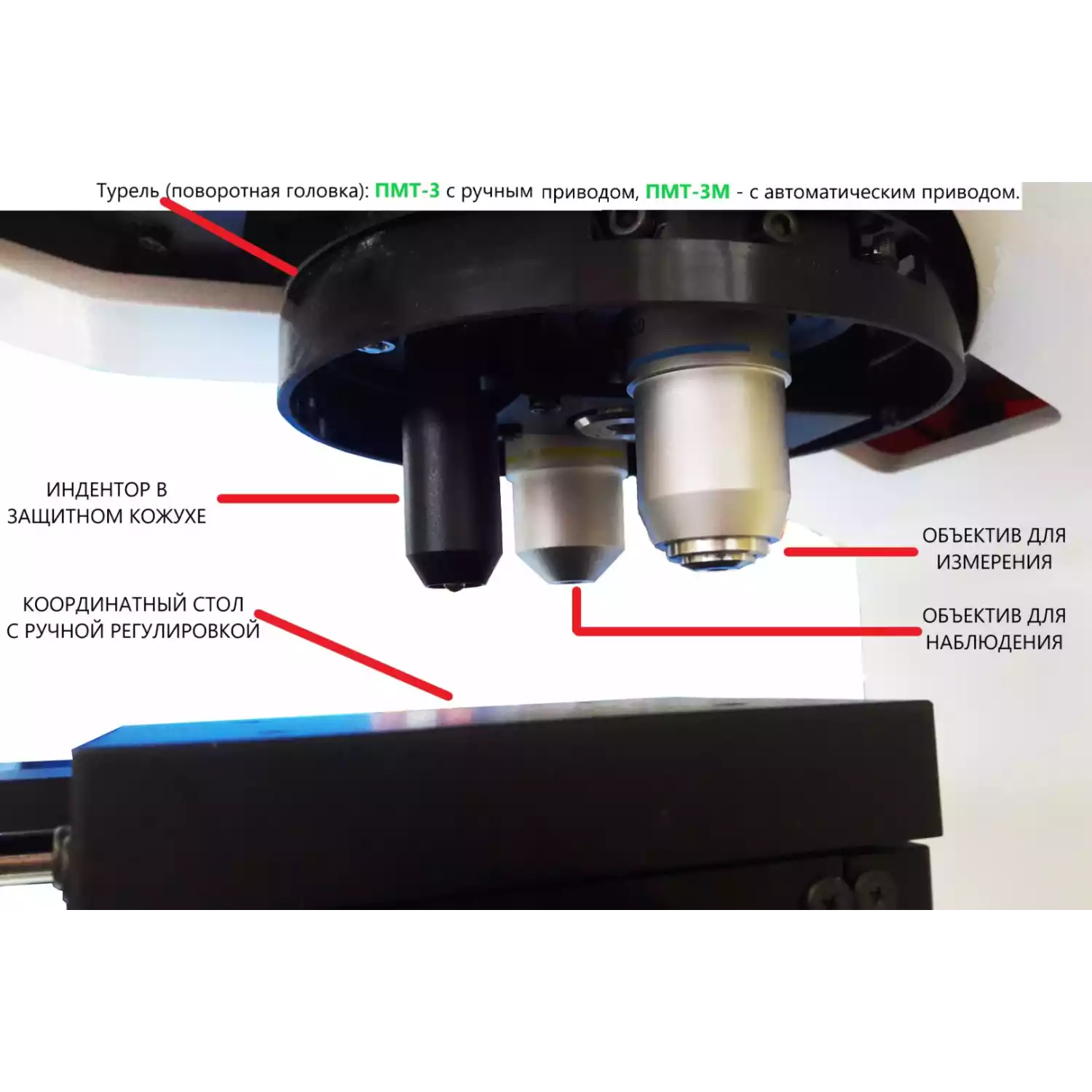 ПМТ-3 и ПМТ-3М микротвердомеры по Виккерсу - 6
